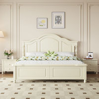 Amerikanischer Stil Massivholz-Hochbett mit Stauraum und Demontagefunktion in 1,5m & 1,8m Größen Luxuriöses Design Hergestellt in Foshan China