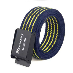 <span class=keywords><strong>Ceinture</strong></span> en toile <span class=keywords><strong>élastique</strong></span> décontractée pour hommes, nouvelle <span class=keywords><strong>ceinture</strong></span> tactique en nylon avec logo personnalisé, utilisation quotidienne polyvalente <span class=keywords><strong>sans</strong></span> poinçonnage pour les pantalons tissés - Product Image 5