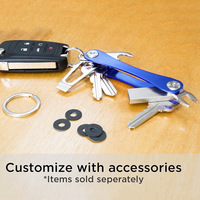 Nouveau design d'accessoires de clés intelligentes Clip organisateur Mini porte-clés compact Clip décoratif Stockage à domicile Logo personnalisé