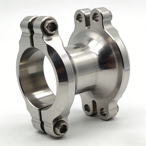 OEM Factory Precision Parts CNC Turning Machining Handlebar <b>Clamp</b> CNC Aluminum Alloy Motorcycle Modification Parts - Product Image 3