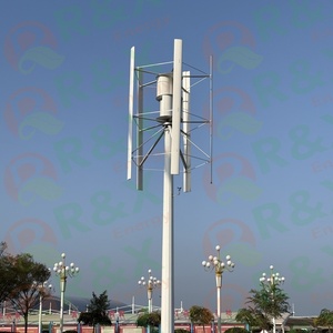 Aerogenerador de Eje Vertical de Energía Limpia y Silenciosa de 5kw, 10kw, 15kw, 20kw, 25kw, 30kw, 50kw para Uso Agrícola - Product Image 4