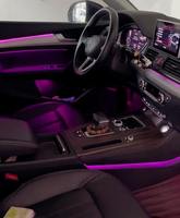 Luz Ambiental Cardoo 64 Symphony Colors para Audi Q5 2010-2017, Iluminación LED Dinámica para el Interior del Automóvil, Piezas Compatibles