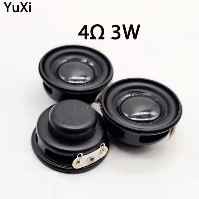 Speaker Horn 4R 3W Diameter 4CM Mini Amplifier Rubber Gasket Loudspeaker Speaker mini pot bottom speaker 31mm