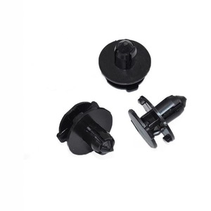 Auto Fastener <b>Clips</b> 4515 Black Plastic Nylon For Geely Emgrand GS GL Boyue Borui Engine Cover <b>Bumper</b> Grille Fender Repair - Product Image 4