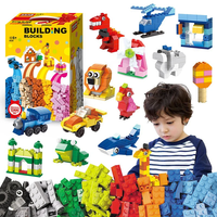 Ensembles de blocs de construction très demandés, 1000 pièces, jouets éducatifs pour enfants, petites briques de construction, mini-modèles et jouets de construction