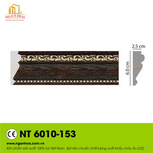 Fournisseur de moulures murales décoratives en PS pour l'intérieur, moulures en polystyrène à grain de bois imperméables en gros - Product Image 2