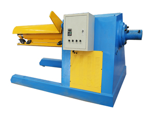 Đầy đủ tự động 5 tấn 7 tấn 10 tấn kim loại Dải thép cuộn dây thủy lực decoiler <span class=keywords><strong>uncoiler</strong></span> với tải xe cho cuộn tạo thành máy - Product Image 6