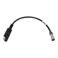 Câble d'alimentation GPS Hirose 6 broches vers SAE de 30 cm A00307 compatible avec l'instrument de topographie GNSS HiPer SR