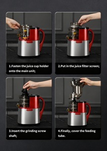 Máy ép trái cây điện máy nước trái cây chậm cam vắt Báo Chí lạnh của nhãn hiệu xách tay chai trái cây - Product Image 6