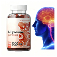 Gummies OEM L-Tyrosine Vitamine Ginkgo Biloba Bacopa Monnieri Acides Aminés Supplément Sommeil Vente en Gros Chine