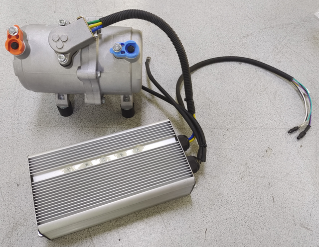 Best Quality 12V Refrigerating Capacity 1200-1800W 21CC Split Type Electric Compressor