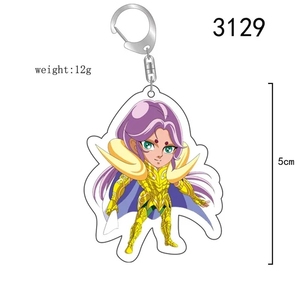 Llavero de Saint Seiya, Shion, Aldebaran, Saga, Aiolia, Dohko, Milo, Aiolos, Shura, Afrodita, Anime, Dibujos Animados, Acrílico - Product Image 2