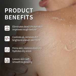 Exfoliante Corporal y para Pies con Sal Marina Natural, Exfoliante para Baño SPA, Sal Blanqueadora, Exfoliante Antiacné, Limpieza Profunda de la Piel - Product Image 4