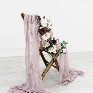 Camino DE MESA DE LINO Beige clásico tejido de algodón con patrón bordado para Comedor Cocina Decoración elegante para el hogar para Navidad - Product Image 6