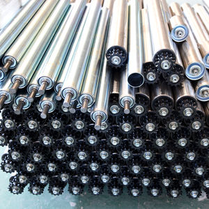 Tugas berat 304 baja tahan karat rol gravitasi <span class=keywords><strong>Idler</strong></span> untuk sabuk sekrup konveyor komponen inti untuk konstruksi penambangan pertanian - Product Image 3