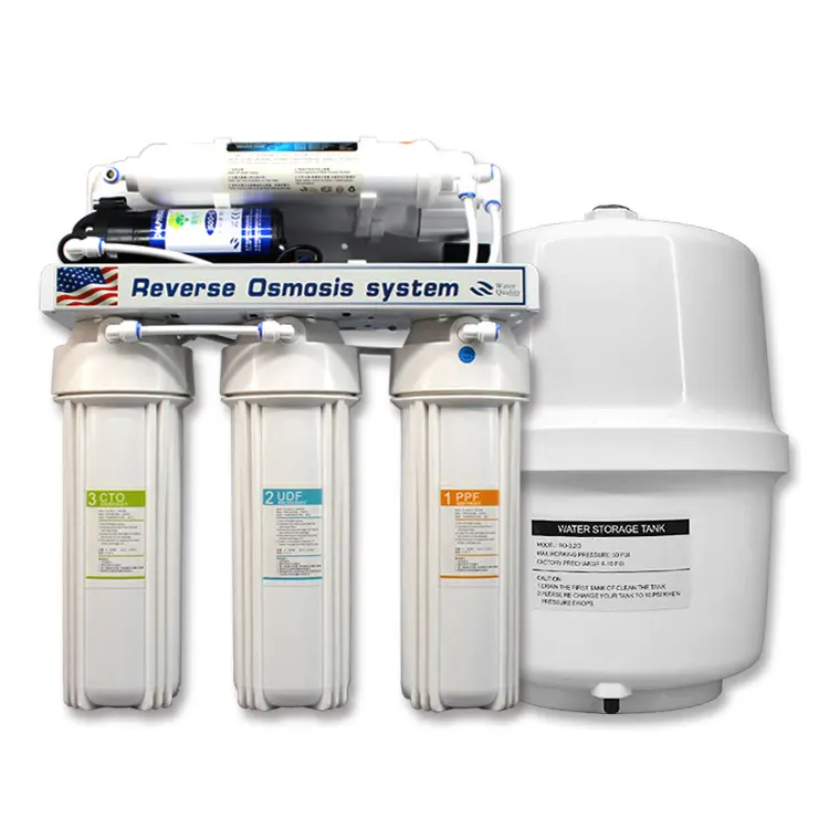 High Quality Drinking Reverse Osmosis Water Purifier 6 Stage RO Water Filter