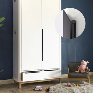 Modern Minimalist F-Type Edge Hidden Aluminum Handles Wardrobe <strong>Doors</strong> Cabinets Sideboards Shoe Cabinets &amp; Drawers - Product Image 3