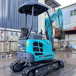 Excavatrice sur chenilles d'occasion Kobelco SK75 Mini modèle 2020 1,5 TONNE d'occasion Moteur japonais SK 17 SR - Product Image 4