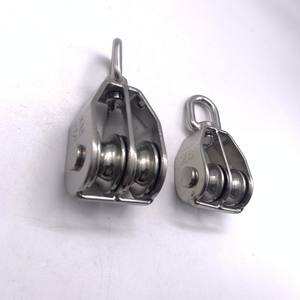 M25 doppio puleggia girevole doppia ruota puleggia sartiame fune di sollevamento puleggia - Product Image 3