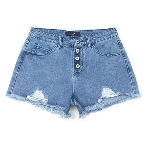 Shorts de mezclilla usados para mujer, pantalones cortos vaqueros para mujer, ropa 2026, nueva llegada, compra al por mayor para reventa, pacas de ropa usada. - Product Image 4