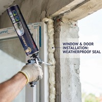 Mastic en mousse PU à faible expansion pour le remplissage des joints de construction, la fixation des portes et des fenêtres et l'isolation thermique