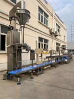 Machine de remplissage de poudre sèche électrique semi-automatique à haute efficacité contrôlée par PLC pour extincteurs