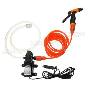 Lavadora de Autos Portátil de 12V, Pistola de Lavado de Alta Presión, Dispositivo Eléctrico de Limpieza Automotriz - Product Image 5
