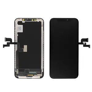 Shenzhen cep telefonu LCD fabrika iPhone X TFT JK GX MX SL LCD ekran 5.8 inç siyah