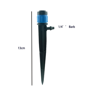 Gocciolatore regolabile a 8 fori gocciolatore per acqua Vortexing a 360 gradi gocciolatore per piante in vaso da giardino strumenti per l'irrigazione a goccia - Product Image 5