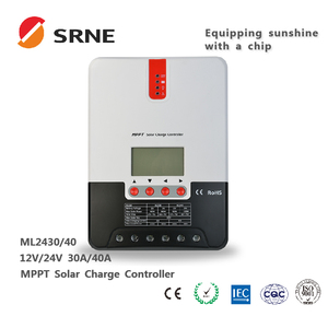 Bộ Sạc Năng Lượng Mặt Trời SRNE, Bộ Điều Chỉnh Dòng Điện 400W 800W Mppt 30Amp 12V 24V, Chạy Bằng Năng Lượng Mặt Trời ML2430 - Product Image 4