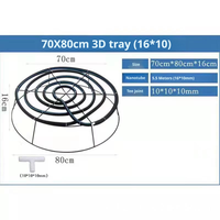 Disque d'aération auto-affleurant durable pour bassin, diffuseur d'oxygène à bulles fines avec nano-tube pour l'élevage de poissons, crevettes et crabes