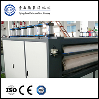 Ligne de production automatique de coffrage pour dalles alvéolaires en PP, machine d'extrusion à vis unique pour panneaux de construction