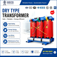 Transformateur à sec 35 kV 400 kVA IP54 certifié CE ISO9001 IEC pour alimentation auxiliaire de centrale électrique – Fournisseur