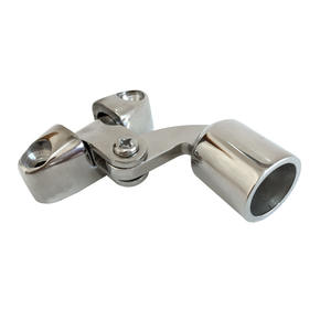 Special Elbow Sliding Cap Sleeve 25mm Sunshade Awning Tube Connector Marine Use Deck Seat Hinge for <b>Boat</b> <b>Covers</b> - Product Image 1