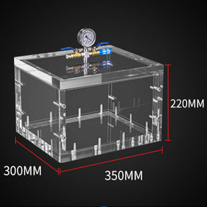 Customized Vacuum Glove Box Laboratory Glove Box Lithium Battery Dustproof Aseptic Box Acrylic Simple Glove Box - Product Image 2