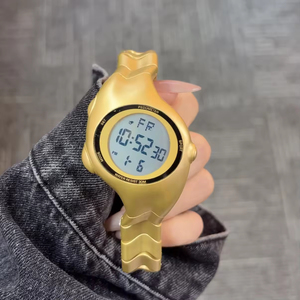 Men's New Y2K Sports Digital <b>Watch</b> with Original Design OLED Display ABS Plastic Band Waterproof Electronic Features - Product Image 3