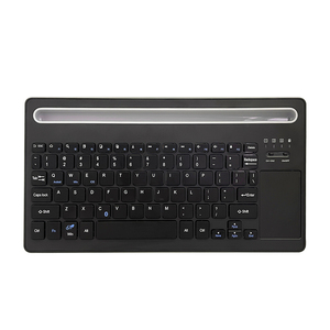 Teclado inalámbrico BT recargable, BT-005, tijeras finas, teclas, 78 teclas, multidispositivo, con cuna - Product Image 2