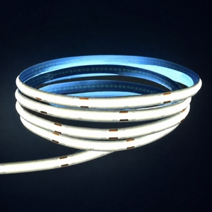 Bande lumineuse LED COB haute densité 24V 12V 320 LED/m CRI 90 Ra90 sans points, flexible et sans joint pour armoire de cuisine et penderie - Product Image 1