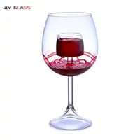 هدية الكريسماس تصميم جديد الزجاج نافورة الطبخ واضحة دورق النبيذ الزجاجي كوب