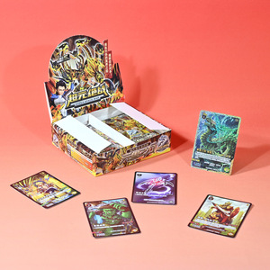 Caja Sorpresa de Cartas Coleccionables Xinzhiguang Hyper Space War TCG, Cartas de Juego de Anime con Patrón Refractivo Grabado con Láser, Juego de Mesa para Todas las Edades - Product Image 1