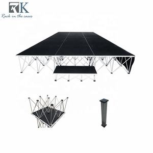 Quick Mobile 4X4 Stage Platform Outdoor Events Concert Mini Portable Event Stage Platform - Product Image 5