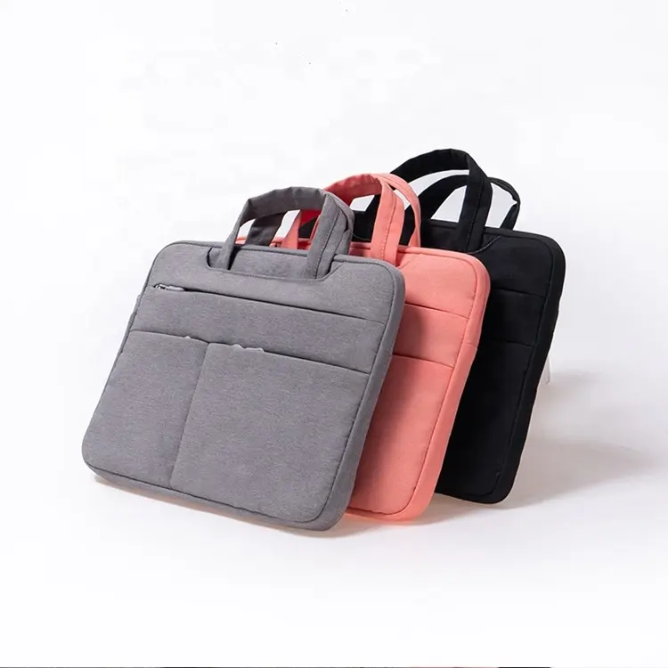 Wholesale waterproof 13.3 inch computer bag with shoulder strap designer business laptop bags portable office tote bag