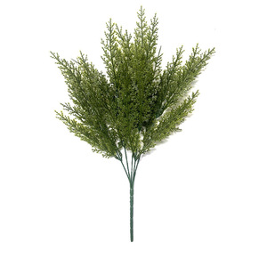 <b>Artificial</b> Cypress <b>Grass</b> Bundle 40cm High Simulation Leaves Floor Decor Outdoor Christmas Home Garden Decoration - Product Image 5