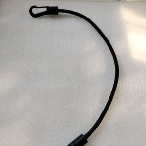 Corde élastique avec doubles crochets mousquetons 6 mm pour la randonnée, le camping et les activités de plein air - Product Image 2