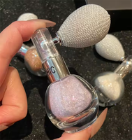Poudre de paillettes pour le corps en gros pour le visage, illuminateur liquide, poudre libre à étiquette privée, illuminateur de maquillage, spray de maquillage brillant
