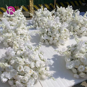 "Cower corpieces" كرات زهور صناعية لتزيين حفلات الزفاف - Product Image 4