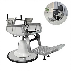 Cadres <span class=keywords><strong>de</strong></span> chaise <span class=keywords><strong>de</strong></span> barbier en métal robuste pour hommes avec fonction d'inclinaison réglable en hauteur pour chaises <span class=keywords><strong>de</strong></span> barbier <span class=keywords><strong>de</strong></span> <span class=keywords><strong>salon</strong></span> - Product Image 1