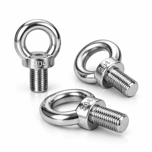 Écrou <span class=keywords><strong>de</strong></span> levage DIN 580 <span class=keywords><strong>de</strong></span> haute qualité M8 M10 M12 M16 M20 en acier inoxydable C15 ou en acier au carbone zingué - Product Image 1