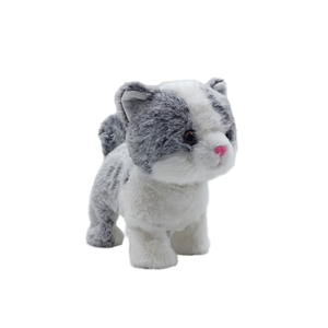 Juguete electrónico interactivo de gato de peluche para niños y niñas, gatito que camina y ladra con control remoto - Product Image 5
