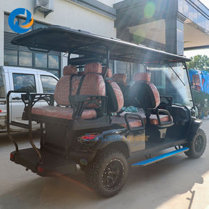 Customizable Four-Wheel Electric Vehicle Retro Classic Solar Powered <b>Golf</b> <b>Cart</b> with New Energy From Manufacturers - Product Image 4